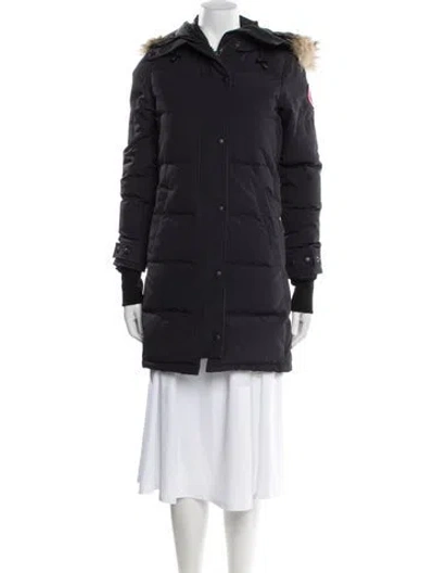 Pre-owned Canada Goose Down Coat In Black