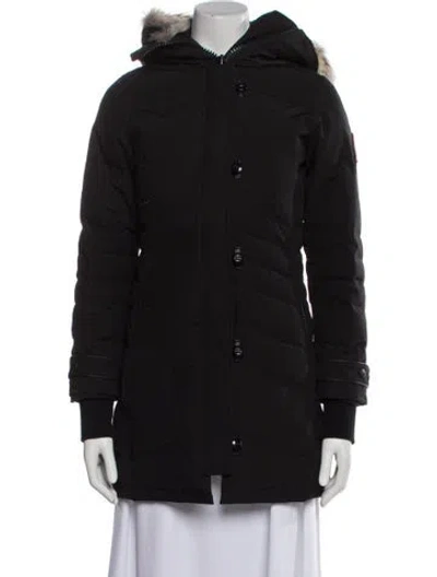Pre-owned Canada Goose Down Coat In Black