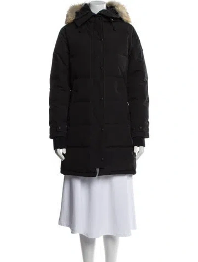 Pre-owned Canada Goose Down Coat In Black