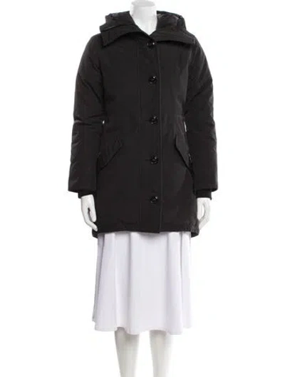 Pre-owned Canada Goose Down Coat In Black