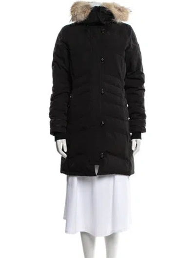 Pre-owned Canada Goose Down Coat In Black