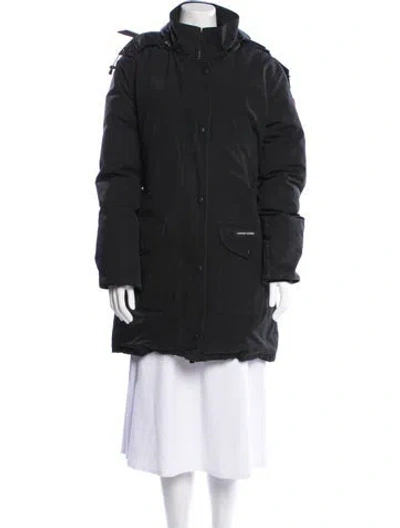 Pre-owned Canada Goose Down Coat In Black