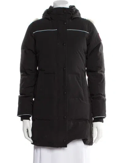 Pre-owned Canada Goose Down Coat In Black