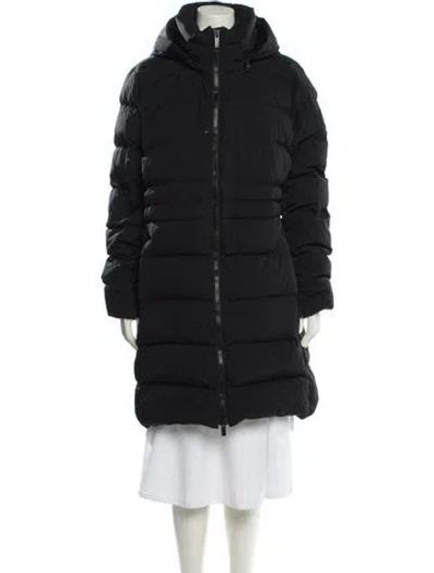 Pre-owned Canada Goose Down Coat In Black