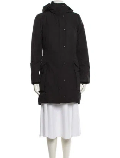 Pre-owned Canada Goose Down Coat In Black