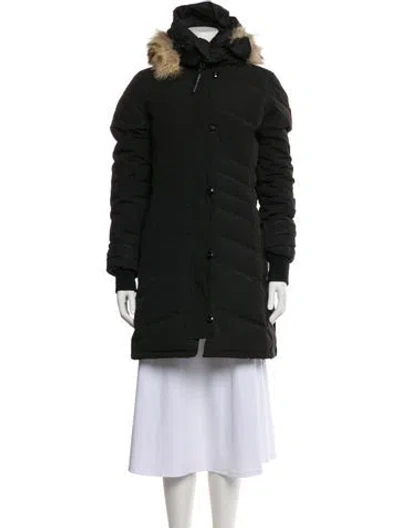 Pre-owned Canada Goose Down Coat In Black