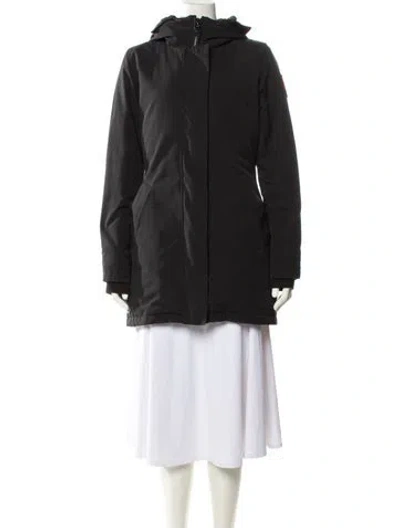 Pre-owned Canada Goose Down Coat In Black