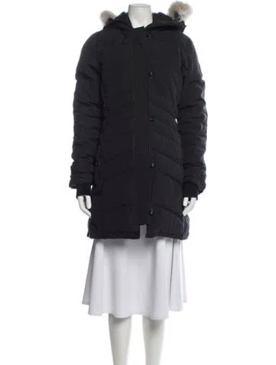 Pre-owned Canada Goose Down Coat In Black