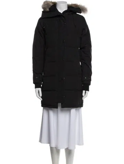 Pre-owned Canada Goose Down Coat In Black