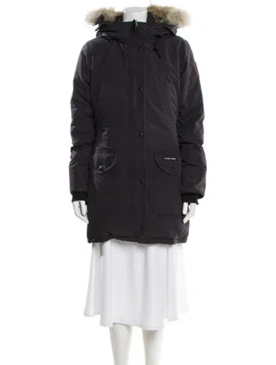 Pre-owned Canada Goose Down Coat In Black