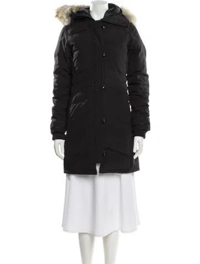 Pre-owned Canada Goose Down Coat In Black