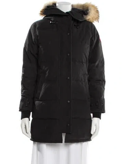 Pre-owned Canada Goose Down Coat In Black