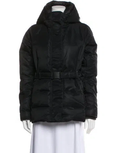 Pre-owned Canada Goose Down Coat In Black