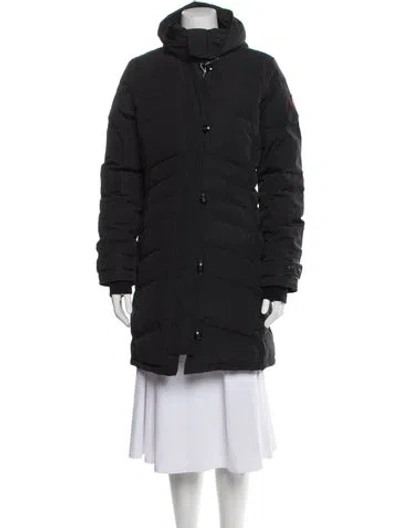 Pre-owned Canada Goose Down Coat In Black
