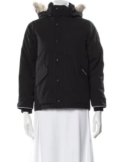 Pre-owned Canada Goose Down Coat In Black