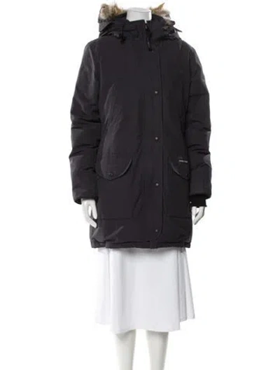 Pre-owned Canada Goose Down Coat In Black