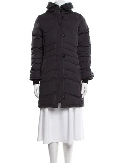 Pre-owned Canada Goose Down Coat In Black