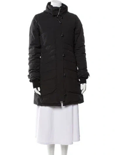 Pre-owned Canada Goose Down Coat In Black