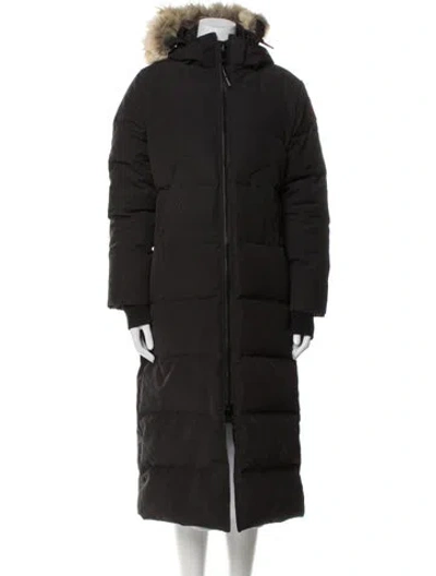Pre-owned Canada Goose Down Coat In Black