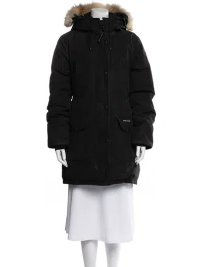 Pre-owned Canada Goose Down Coat In Black