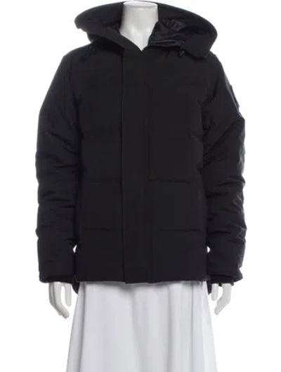 Pre-owned Canada Goose Down Coat In Black
