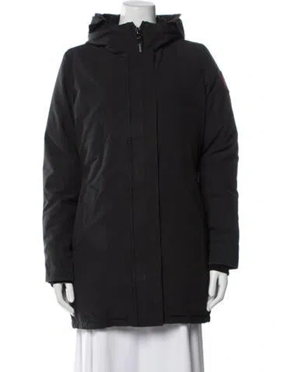Pre-owned Canada Goose Down Coat In Black