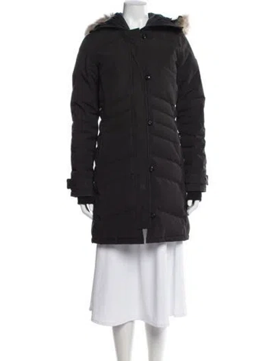 Pre-owned Canada Goose Down Coat In Black
