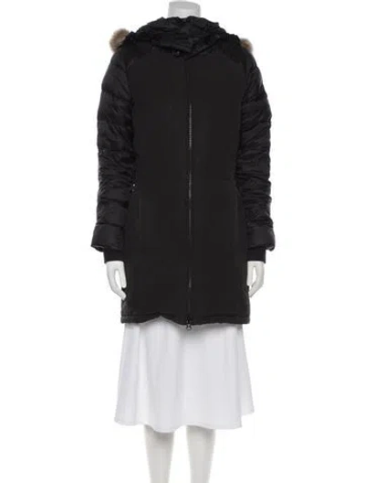 Pre-owned Canada Goose Down Coat In Black