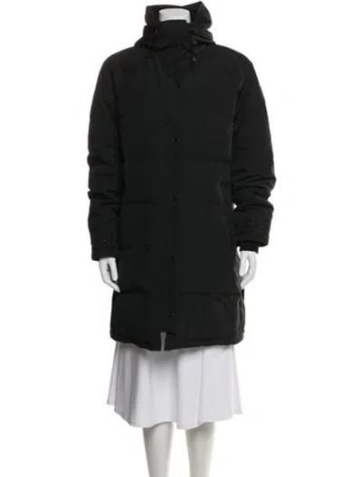 Pre-owned Canada Goose Down Coat In Black
