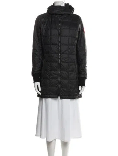 Pre-owned Canada Goose Down Coat In Black