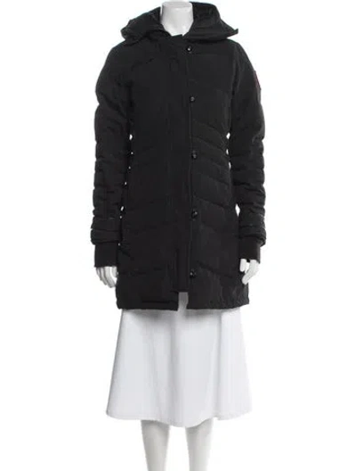 Pre-owned Canada Goose Down Coat In Black
