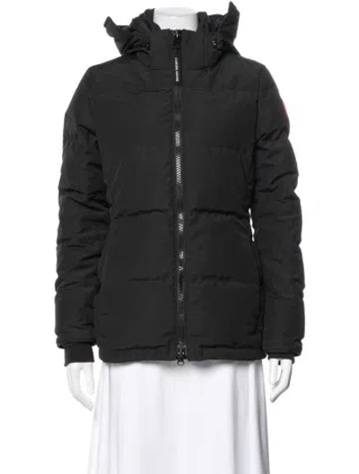 Pre-owned Canada Goose Down Coat In Black