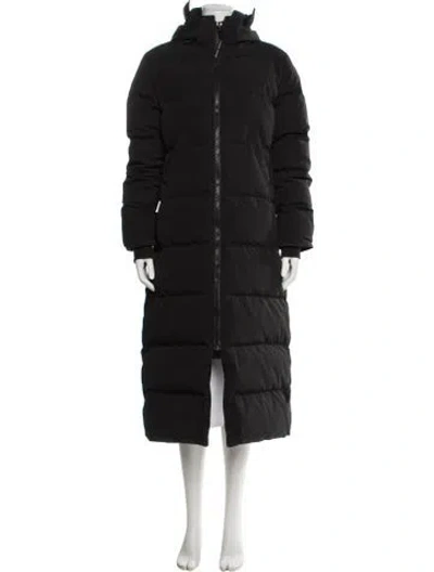 Pre-owned Canada Goose Down Coat In Black