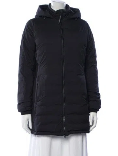 Pre-owned Canada Goose Down Coat In Black