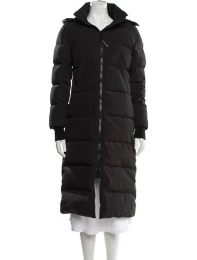 Pre-owned Canada Goose Down Coat In Black