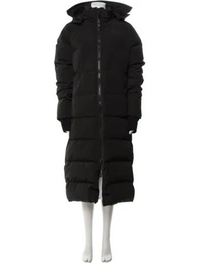 Pre-owned Canada Goose Down Coat In Black