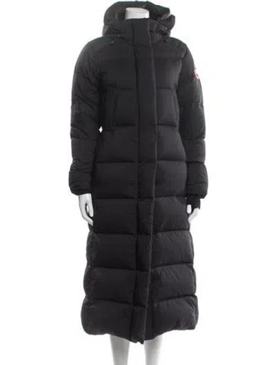 Pre-owned Canada Goose Down Coat In Black
