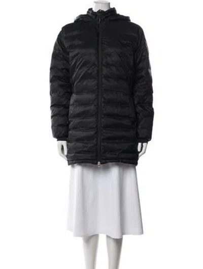 Pre-owned Canada Goose Down Coat In Black
