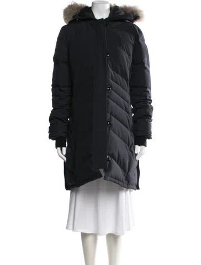 Pre-owned Canada Goose Down Coat In Black