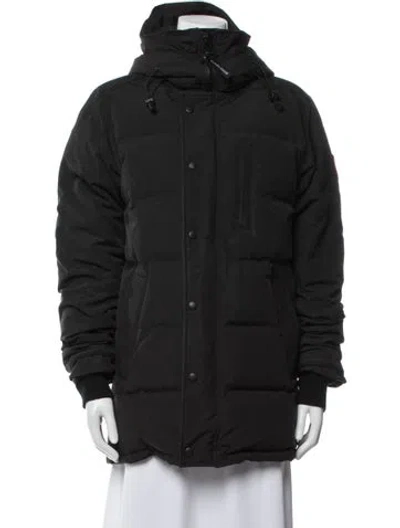 Pre-owned Canada Goose Down Coat In Black