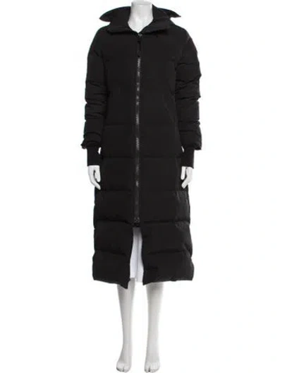 Pre-owned Canada Goose Down Coat In Black