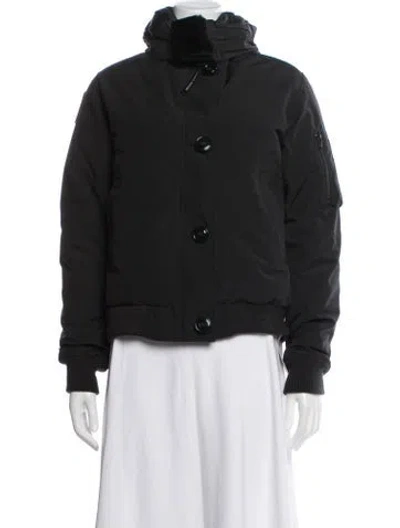 Pre-owned Canada Goose Down Coat In Black