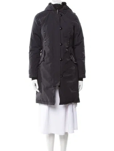 Pre-owned Canada Goose Down Coat In Blue