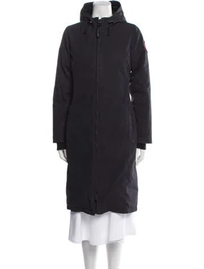 Pre-owned Canada Goose Down Coat In Blue