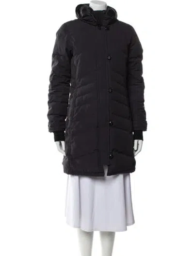 Pre-owned Canada Goose Down Coat In Blue