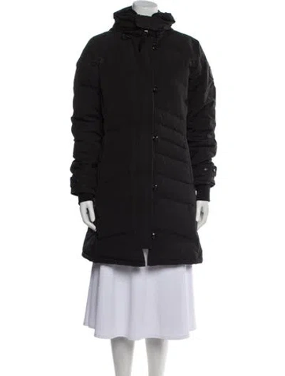 Pre-owned Canada Goose Down Coat In Blue