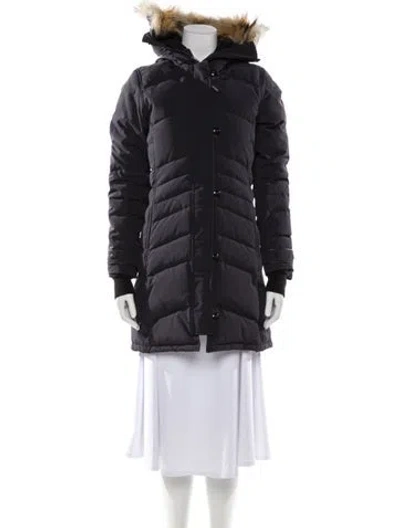 Pre-owned Canada Goose Down Coat In Blue