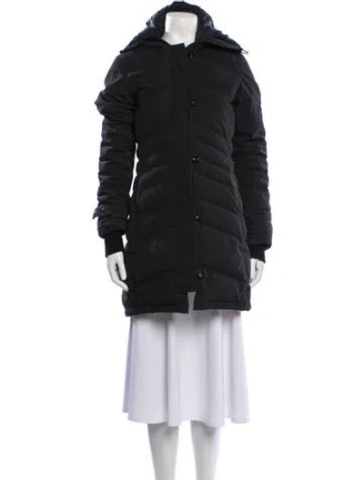 Pre-owned Canada Goose Down Coat In Blue