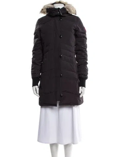 Pre-owned Canada Goose Down Coat In Blue