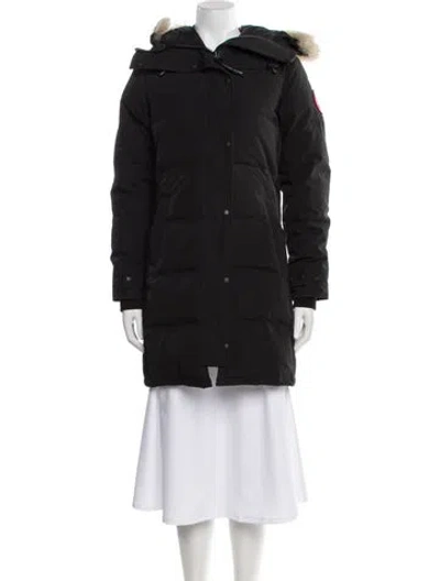 Pre-owned Canada Goose Down Coat In Blue